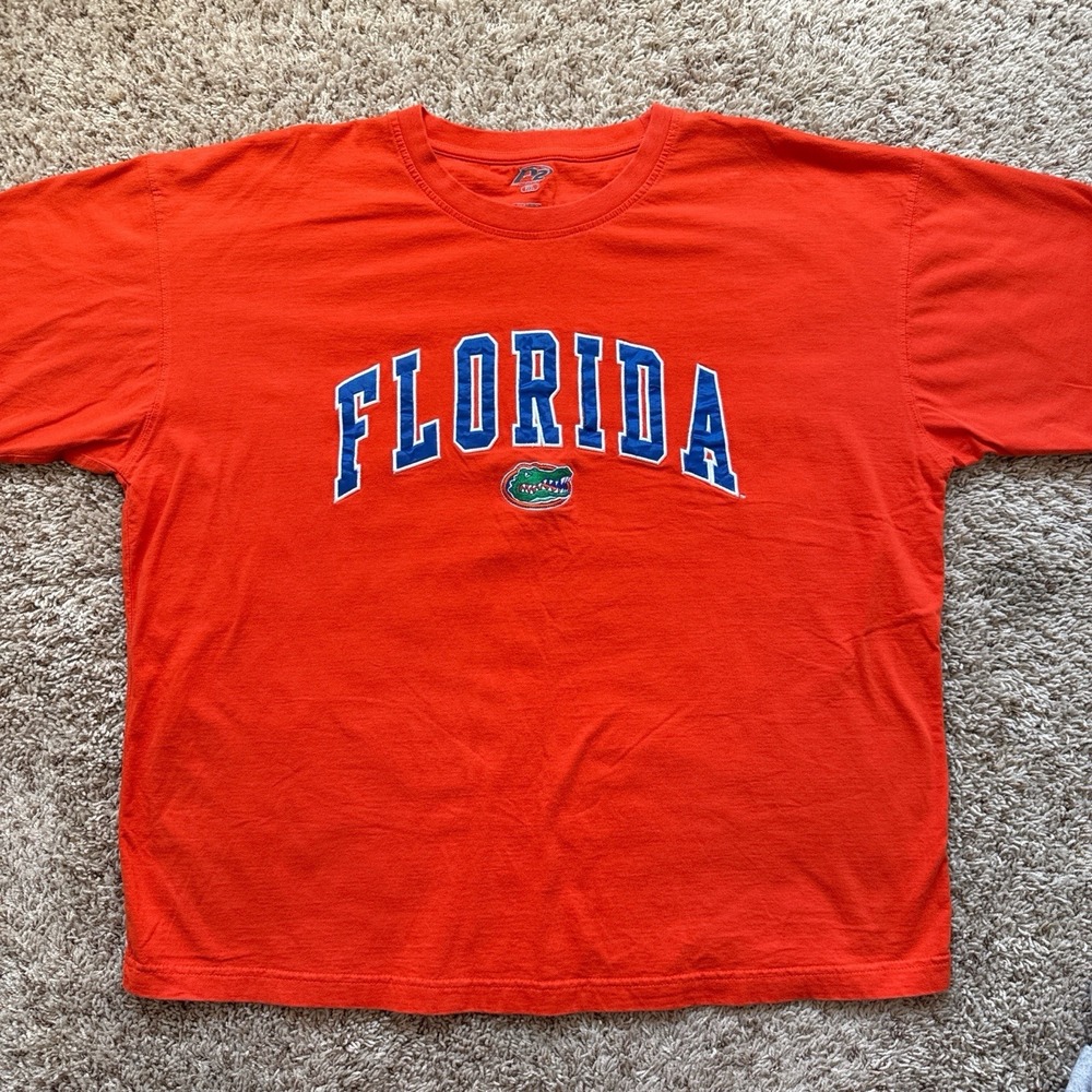 Y2K VINTAGE FLORIDA GATORS OVERSIZED TEE - XXL - PROPLAYER P2 - 2000s RARE NCAA